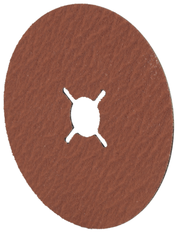 Round sanding disk with a central hole