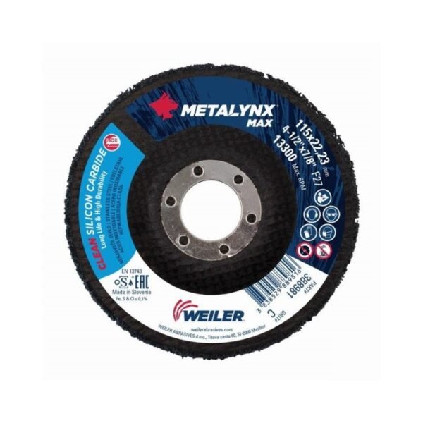 Metalynx cutting wheel for silicon carbide