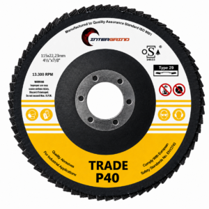 Inter Grind Zirconium Flap Disc 40 Grit