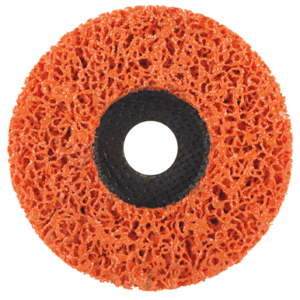 Lg-10000-434088.back Orange decorative sanding disc