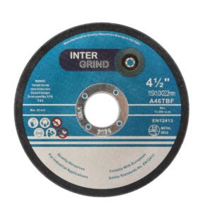 4.5-inch metal cutting disc, Inter Grind