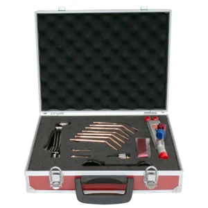 Welding tool kit in a case