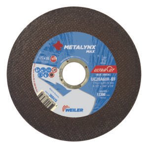 Weiler Metalynx Max Ultra Cut cutting wheel
