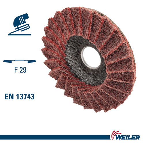 Weiler abrasive flap disc F29