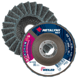 Metalynx grinding wheel with abrasive surface