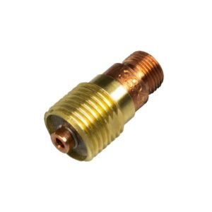 Brass and copper threaded metal fitting