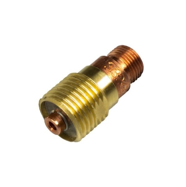 Brass and copper threaded metal fitting
