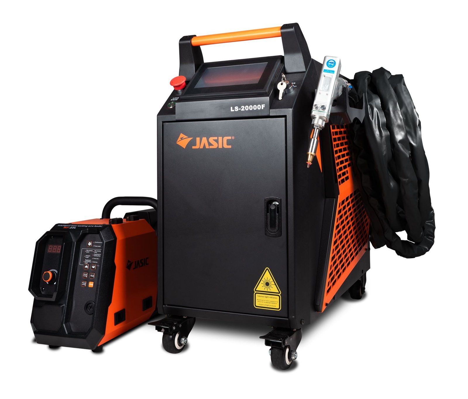 Jasic LS-20000F laser welder single wire feeder package