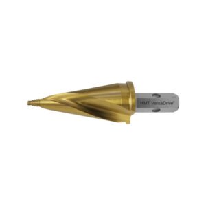 Gold step drill bit with VersaDrive shank