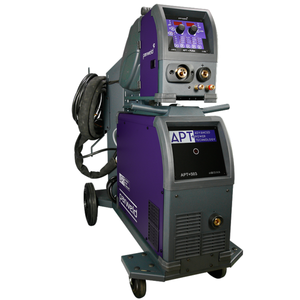 Industrial APT welding machine with control panel