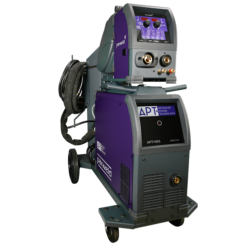 Industrial APT welding machine with control panel
