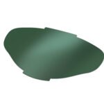 Green tinted replacement lens on white background